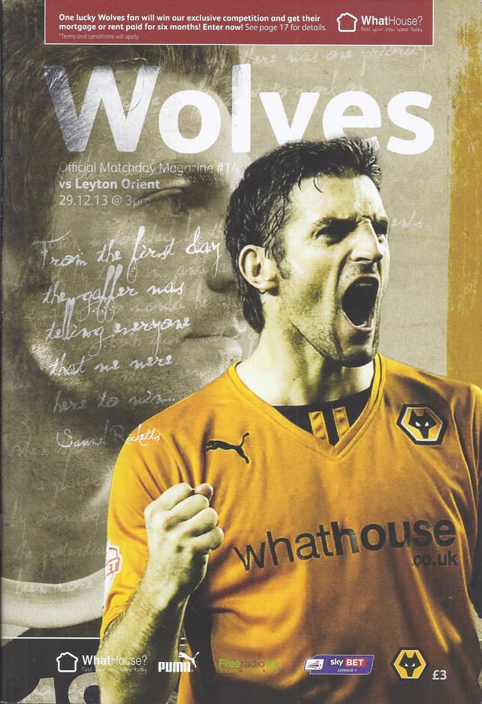 Wolverhampton Wanderers FC v Leyton Orient FC